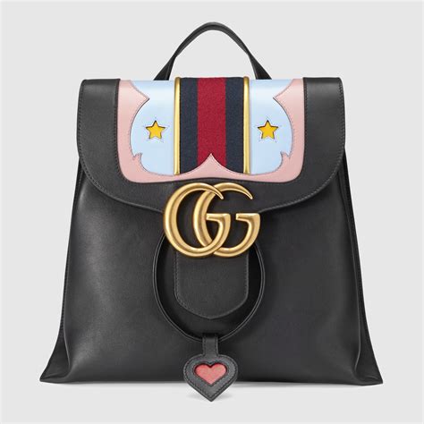 gucci marmont velvet medium fuchsia|Gucci Marmont leather backpack.